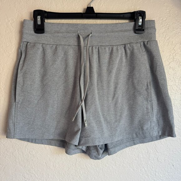 Fabletics Pants - Fabletics Gray Lounge Shorts Women’s Medium Soft Drawstring Casual Athleisure